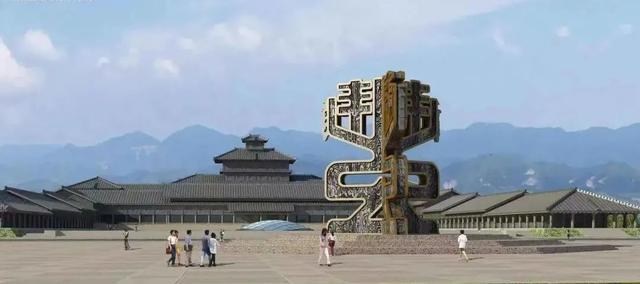 周原博物院擴建，工程建設(shè)建筑面積80500平方米